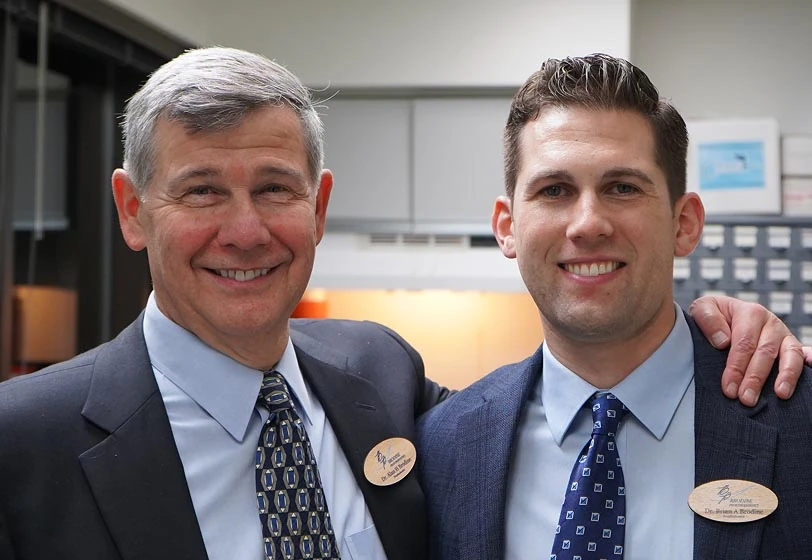 Dr. Alan Brodine and Dr. Brian Brodine of Brodine Prosthodontics in Rochester, NY