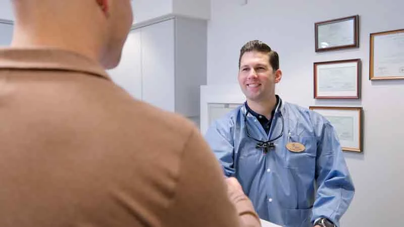 Dr. Brian Brodine discussing TMJ treatment